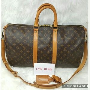 Authentic Louis Vuitton Keepall 45 Bandoliere